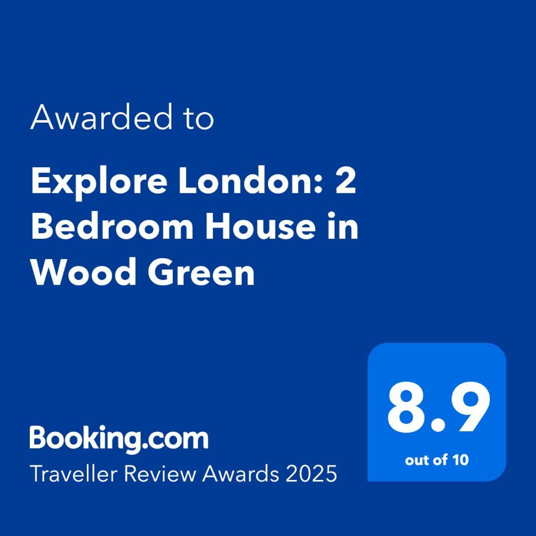 Explore London: 2 Bedroom House In Wood Green Exteriör bild